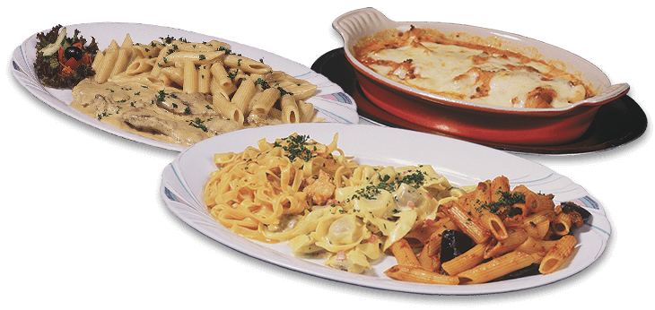 Auswahl an Pastagerichten