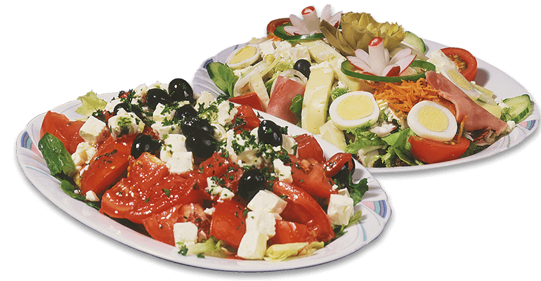 Auswahl an Salat Auswahl an Salat