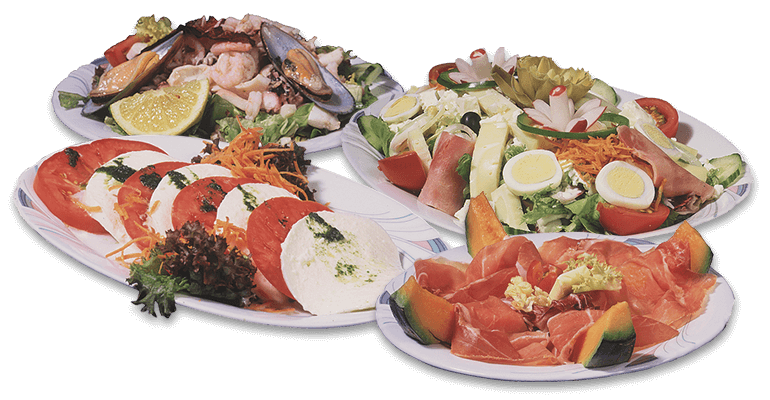 Auswahl an Vorspeisen